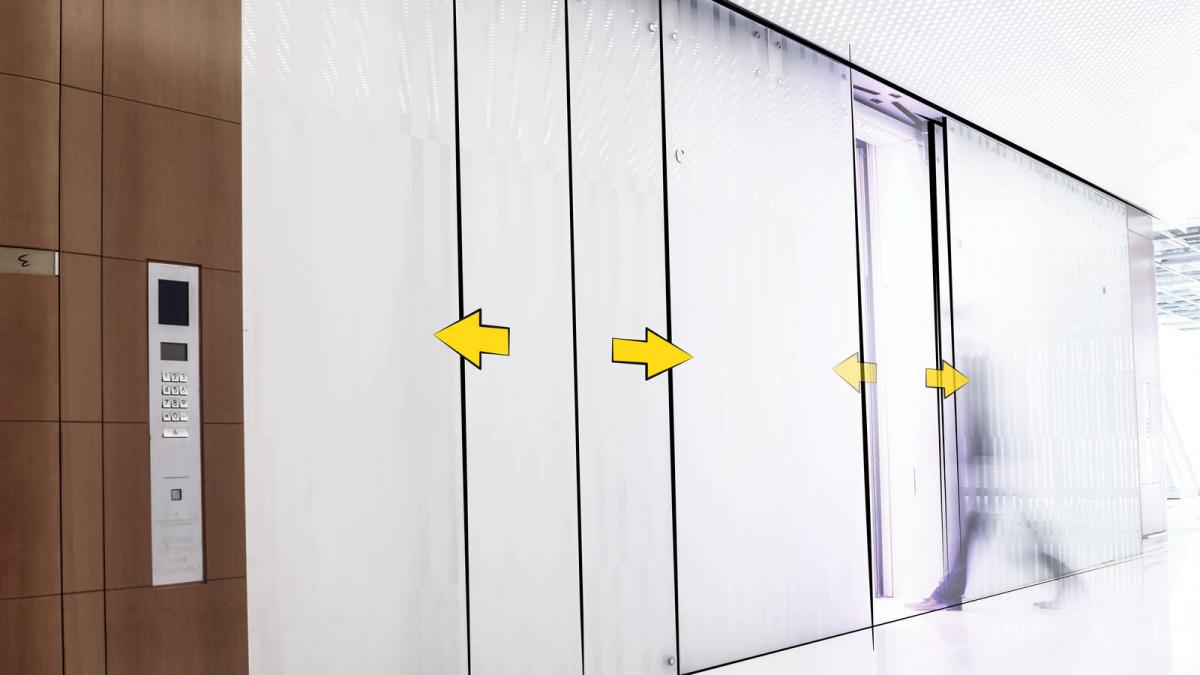 Flush-fitted to surface